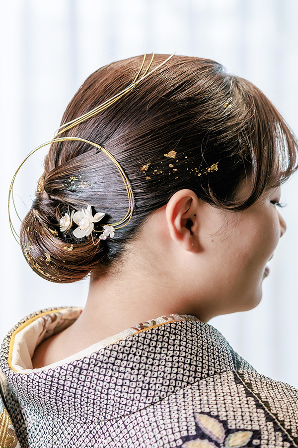 静岡のフィーノ記念日で撮影した成人式の記念写真のヘアメイク