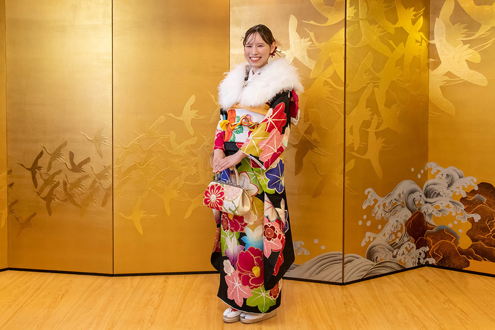 静岡市・富士市・沼津市のドレス専門店フィーノ記念日の成人式の記念写真撮影