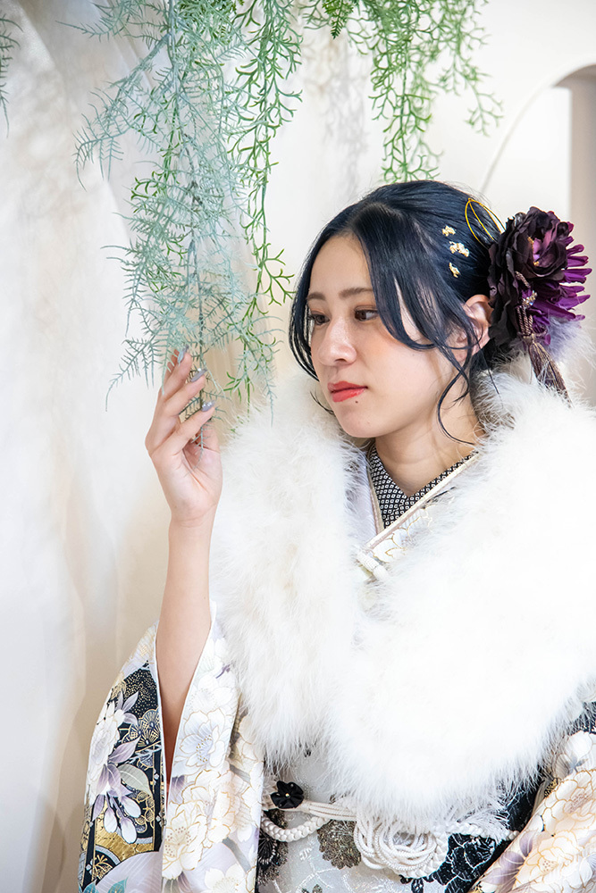 静岡市・富士市・沼津市のドレス専門店フィーノ記念日の成人式の記念写真撮影