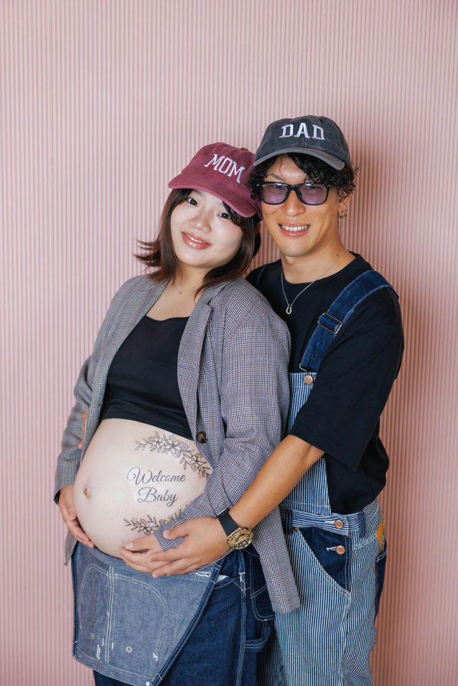 静岡市・富士市・沼津市のドレス専門店フィーノ記念日のマタニティ・フォト