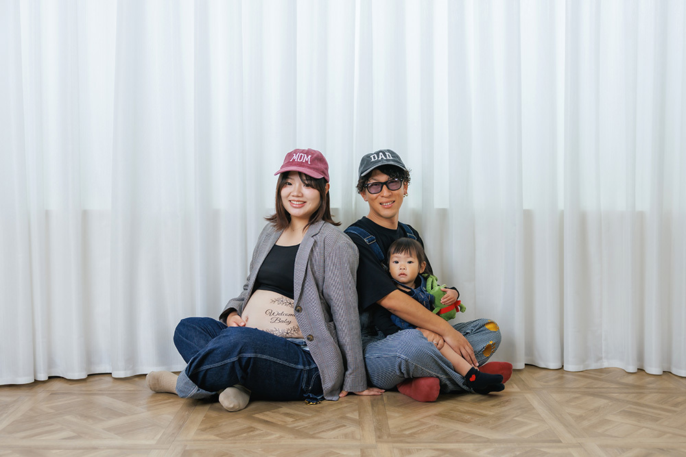 静岡市・富士市・沼津市のドレス専門店フィーノ記念日のマタニティ・フォト