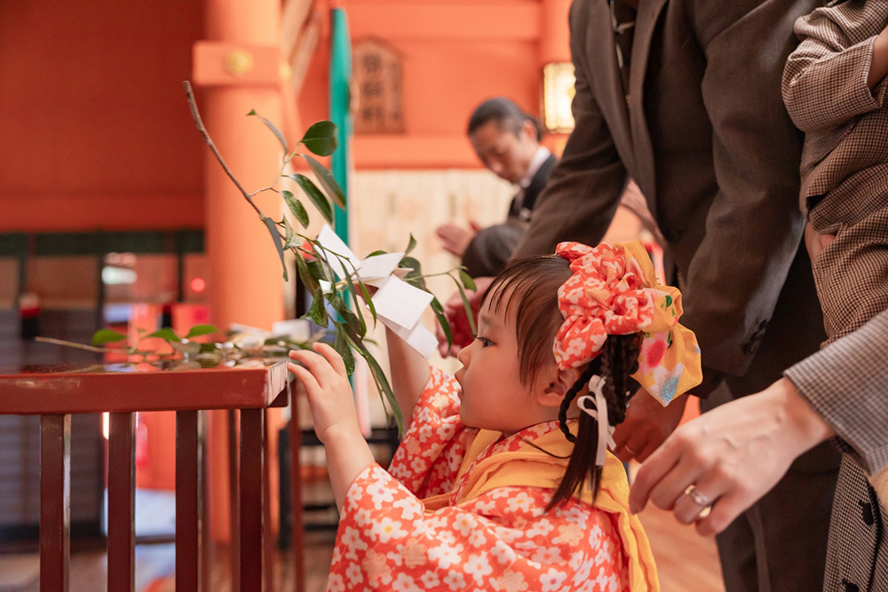 静岡市・富士市・沼津市のドレス専門店フィーノ記念日の七五三の記念写真・記念撮影