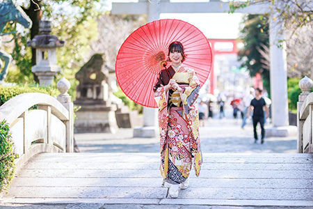 富士市の記念写真撮影・フィーノ富士店の富士宮浅間大社での成人式の前撮りの撮影
