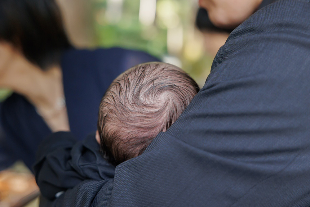 富士市の記念写真撮影・フィーノ富士店の小國神社でのお宮参りの撮影