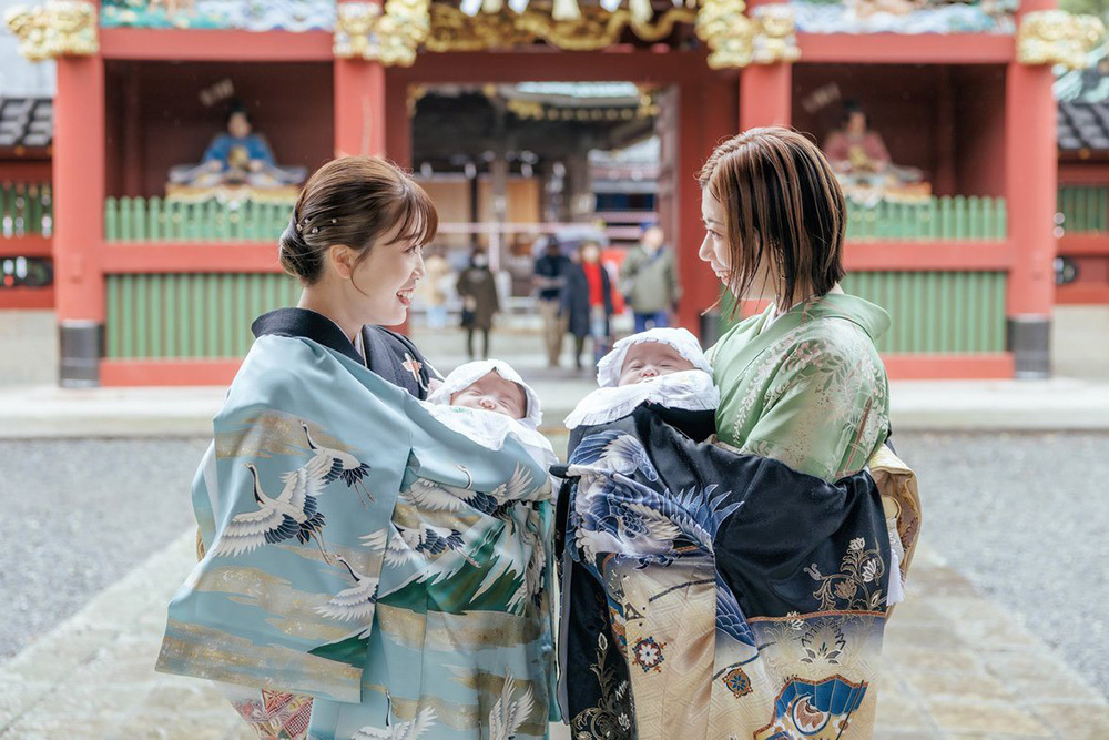 富士市の記念写真撮影・フィーノ富士店の静岡浅間神社でのお宮参りの撮影