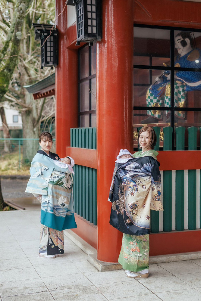 富士市の記念写真撮影・フィーノ富士店の静岡浅間神社でのお宮参りの撮影