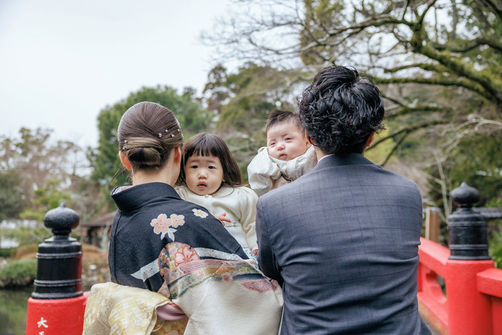 富士市の記念写真撮影・フィーノ富士店の静岡浅間神社でのお宮参りの撮影