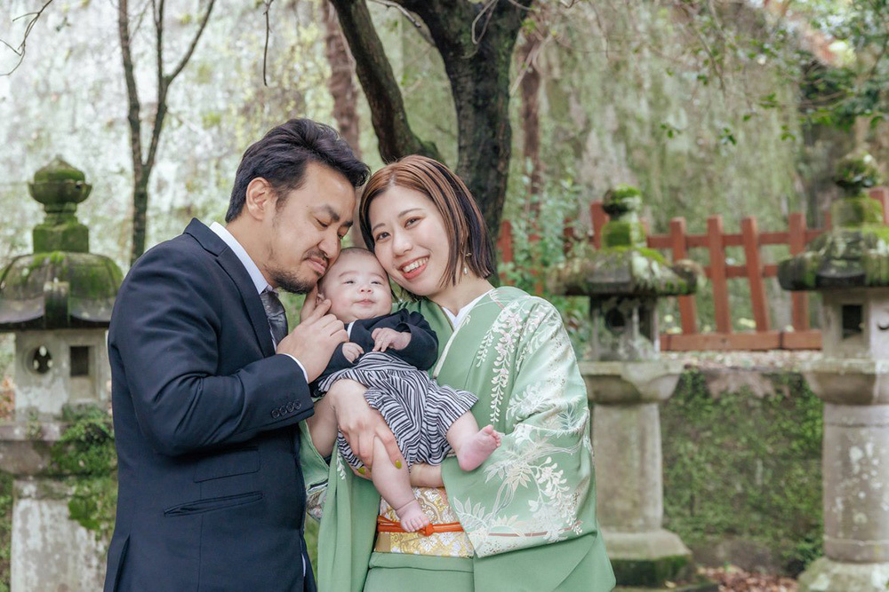 富士市の記念写真撮影・フィーノ富士店の静岡浅間神社でのお宮参りの撮影