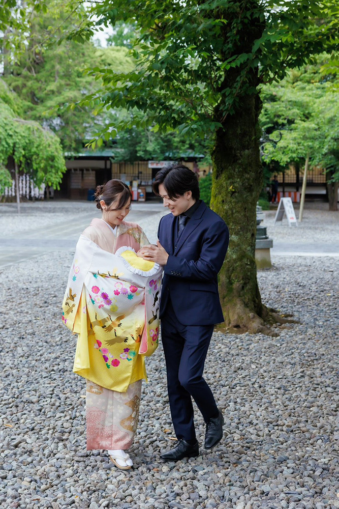 富士市の記念写真撮影・フィーノ富士店の富士宮浅間大社でのお宮参りの撮影