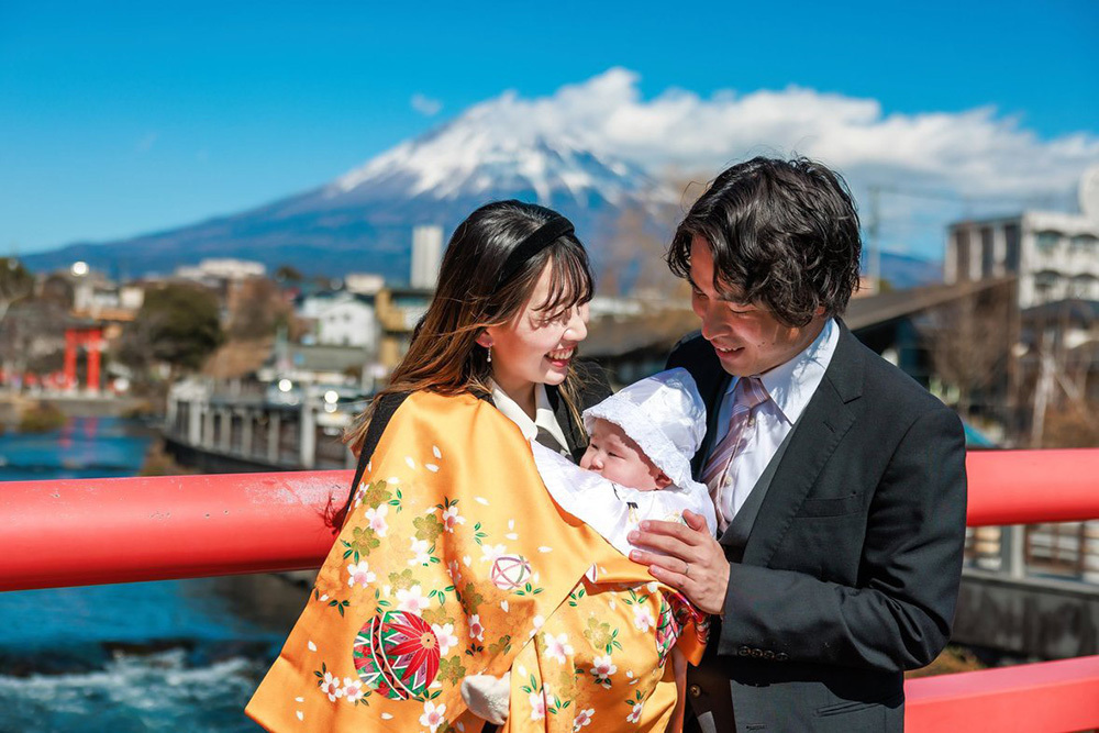 富士市の記念写真撮影・フィーノ富士店の富士宮浅間大社でのお宮参りの撮影