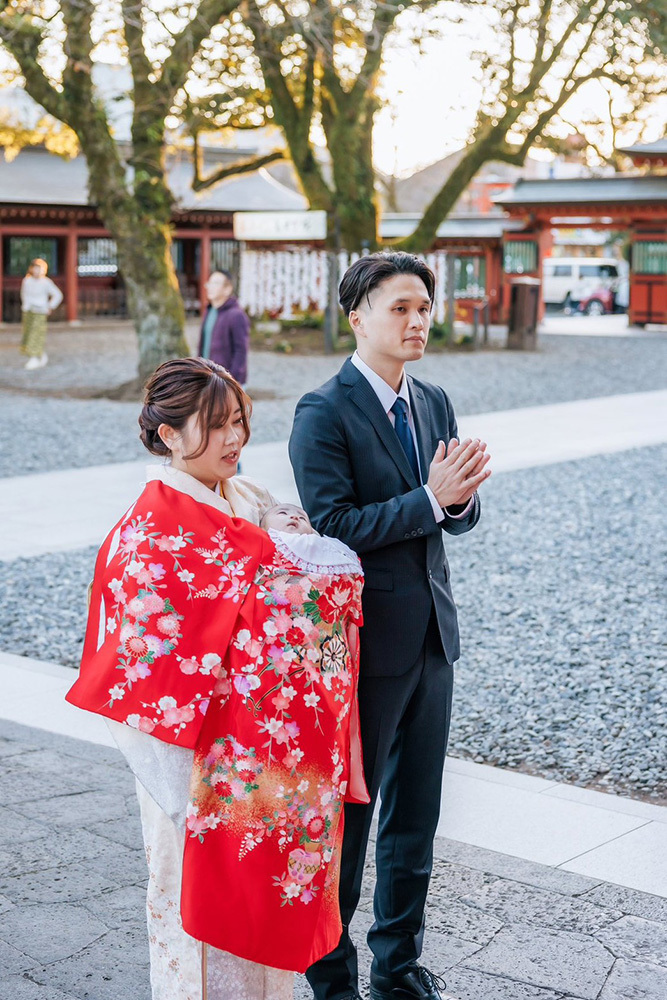 富士市の記念写真撮影・フィーノ富士店の富士宮浅間大社でのお宮参りの撮影