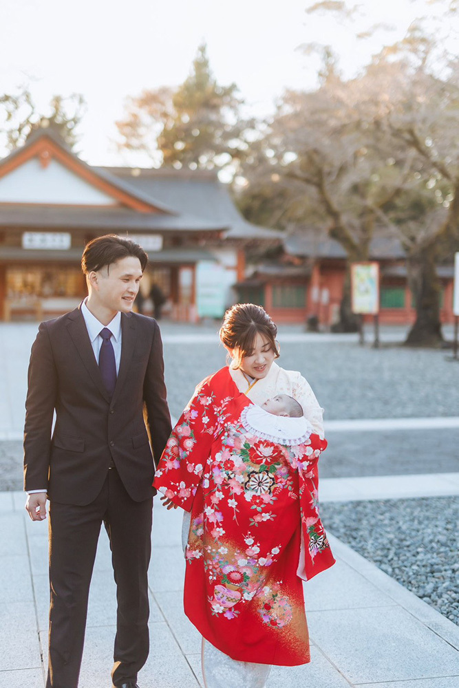 富士市の記念写真撮影・フィーノ富士店の富士宮浅間大社でのお宮参りの撮影