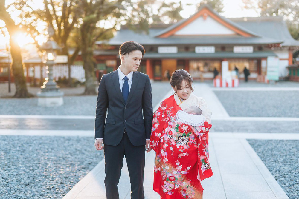 富士市の記念写真撮影・フィーノ富士店の富士宮浅間大社でのお宮参りの撮影