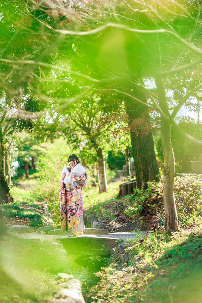 富士市の記念写真撮影・フィーノ富士店の富士宮浅間大社での成人式前撮りの撮影