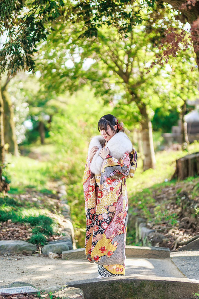 富士市の記念写真撮影・フィーノ富士店の富士宮浅間大社での成人式前撮りの撮影