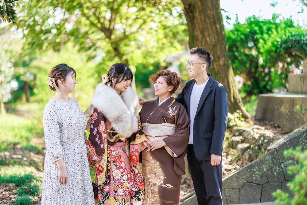 富士市の記念写真撮影・フィーノ富士店の富士宮浅間大社での成人式前撮りの撮影