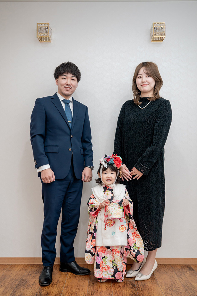 富士市の記念写真撮影・フィーノ富士店の三嶋大社での七五三の撮影