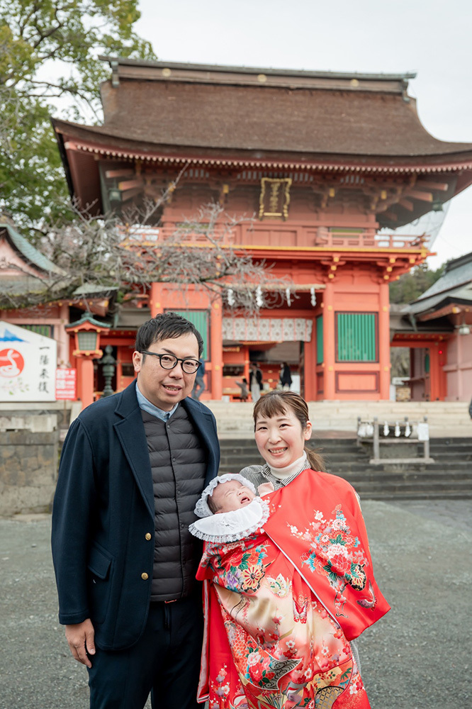 富士市の記念写真撮影・フィーノ富士店の富士宮浅間大社でのお宮参りの撮影