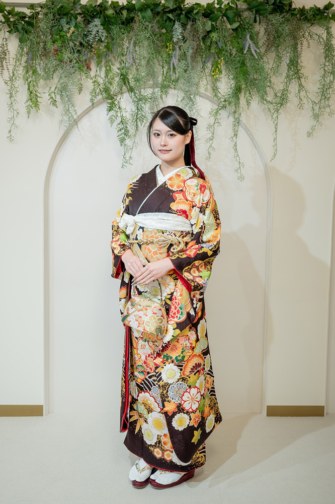 富士市成人式の記念写真撮影・フィーノ富士店のスタジオでの成人式前撮りの撮影