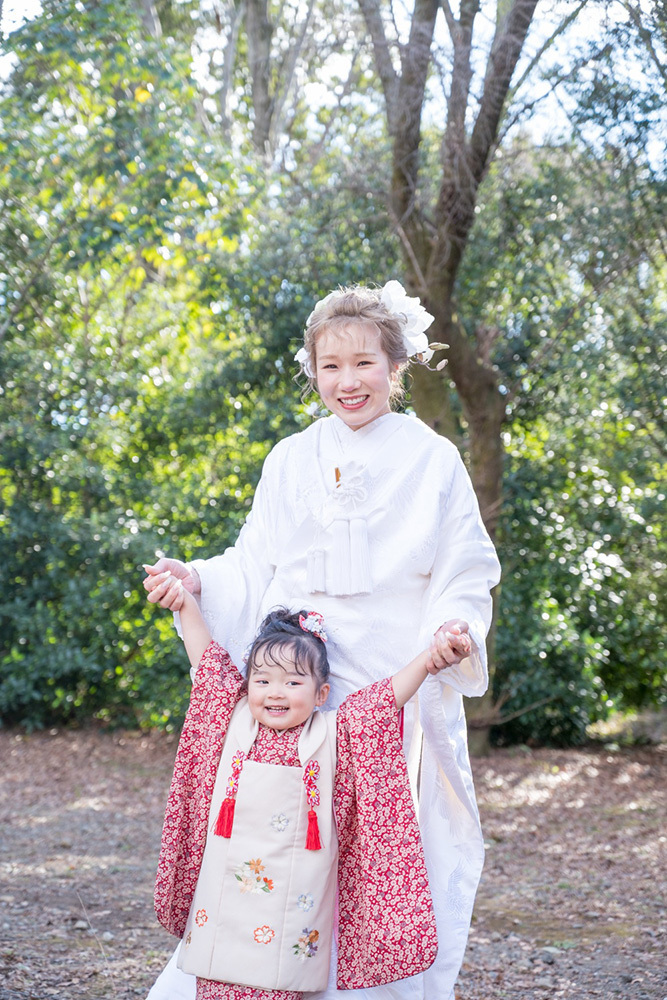 富士市の記念写真撮影・フィーノ富士店の静岡県立美術館での七五三の撮影