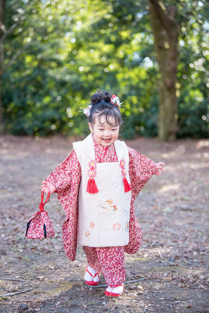富士市の記念写真撮影・フィーノ富士店の静岡県立美術館での七五三の撮影
