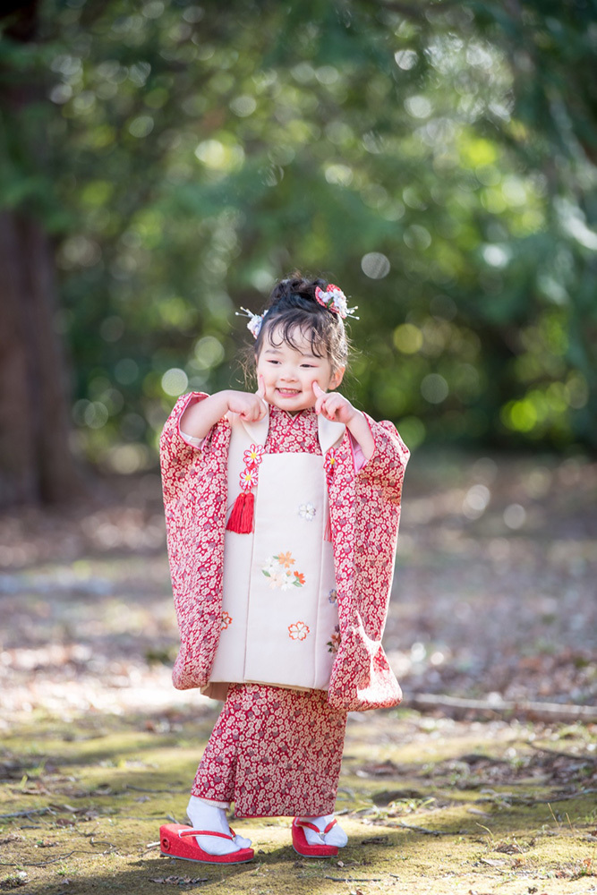 富士市の記念写真撮影・フィーノ富士店の静岡県立美術館での七五三の撮影