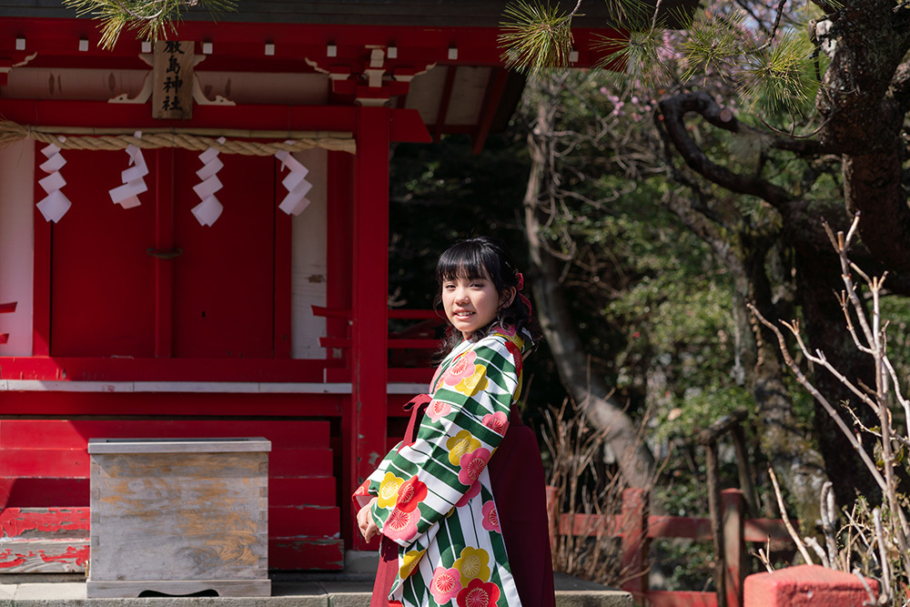 静岡市・富士市・沼津市のドレス専門店フィーノ記念日の卒業式の記念撮影