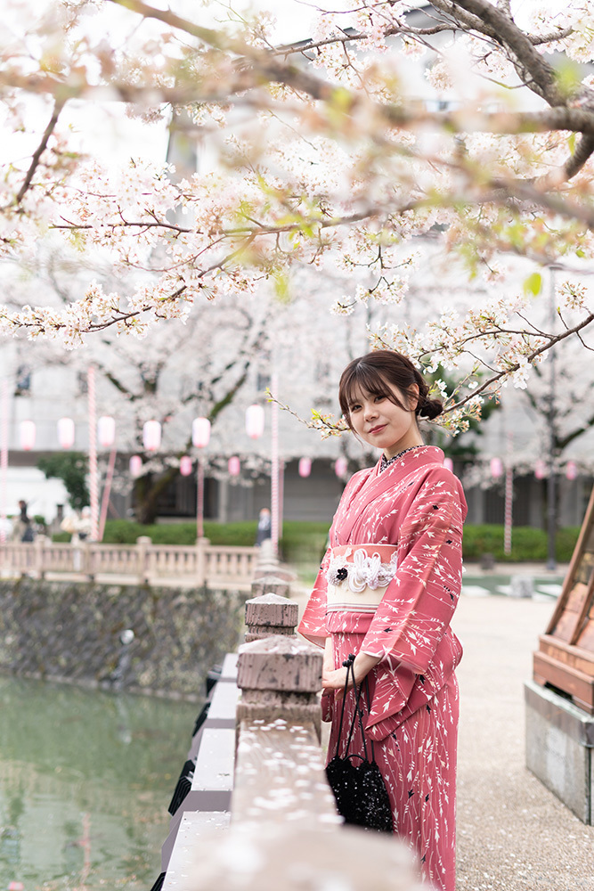 静岡市・富士市・沼津市のフィーノで着物を着てお出かけできるフィーノ気分の女の子たちの写真