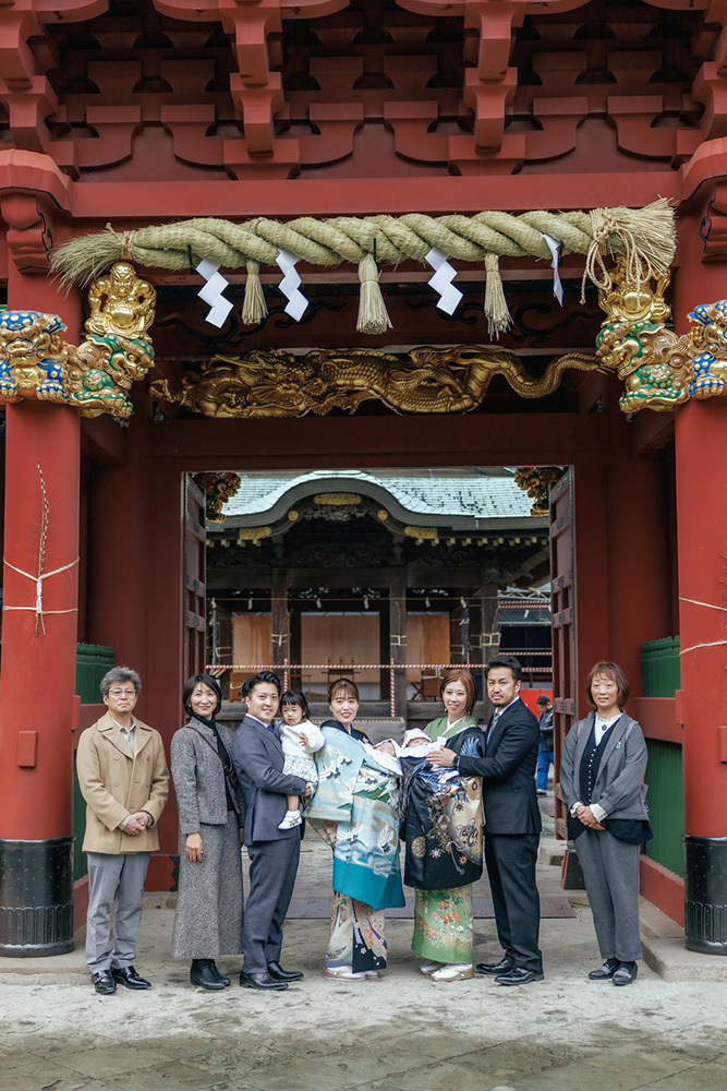 富士市の記念写真撮影・フィーノ富士店の静岡浅間神社でのお宮参りの撮影