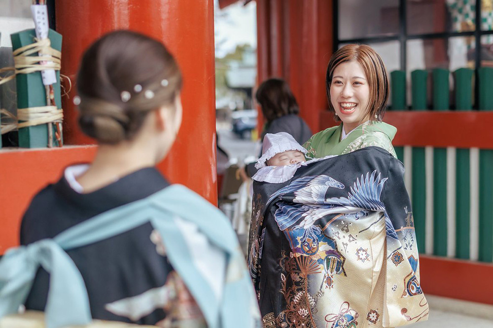 富士市の記念写真撮影・フィーノ富士店の静岡浅間神社でのお宮参りの撮影