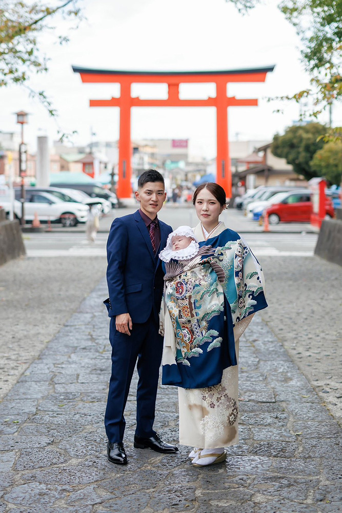 富士市の記念写真撮影・フィーノ富士店の富士宮浅間大社でのお宮参りの撮影