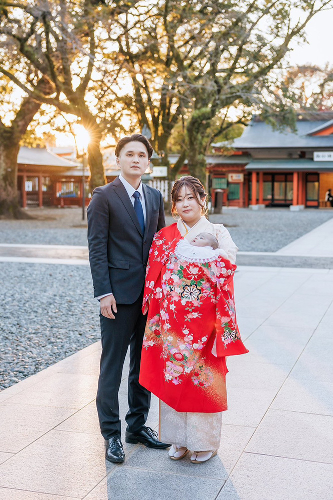 富士市の記念写真撮影・フィーノ富士店の富士宮浅間大社でのお宮参りの撮影