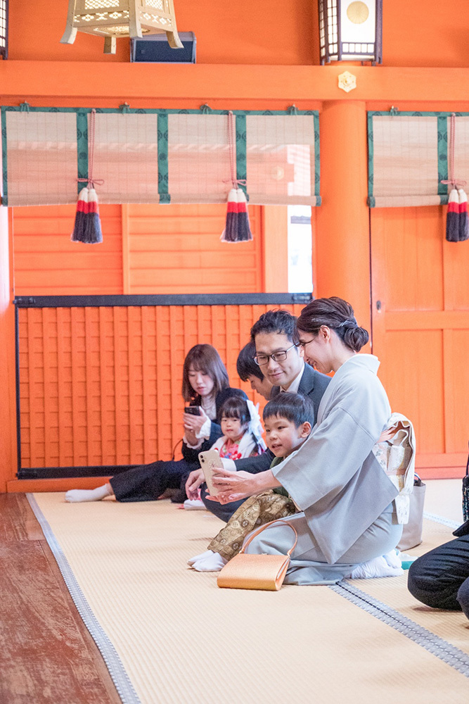 富士市の記念写真撮影・フィーノ富士店の富士宮浅間大社での七五三の撮影