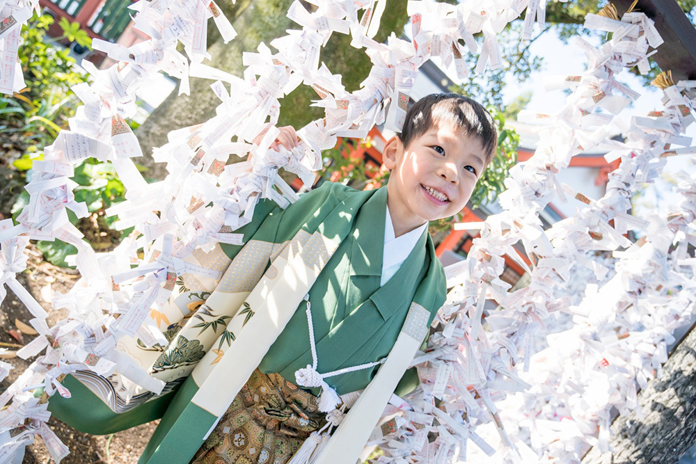 富士市の記念写真撮影・フィーノ富士店の富士宮浅間大社での七五三の撮影