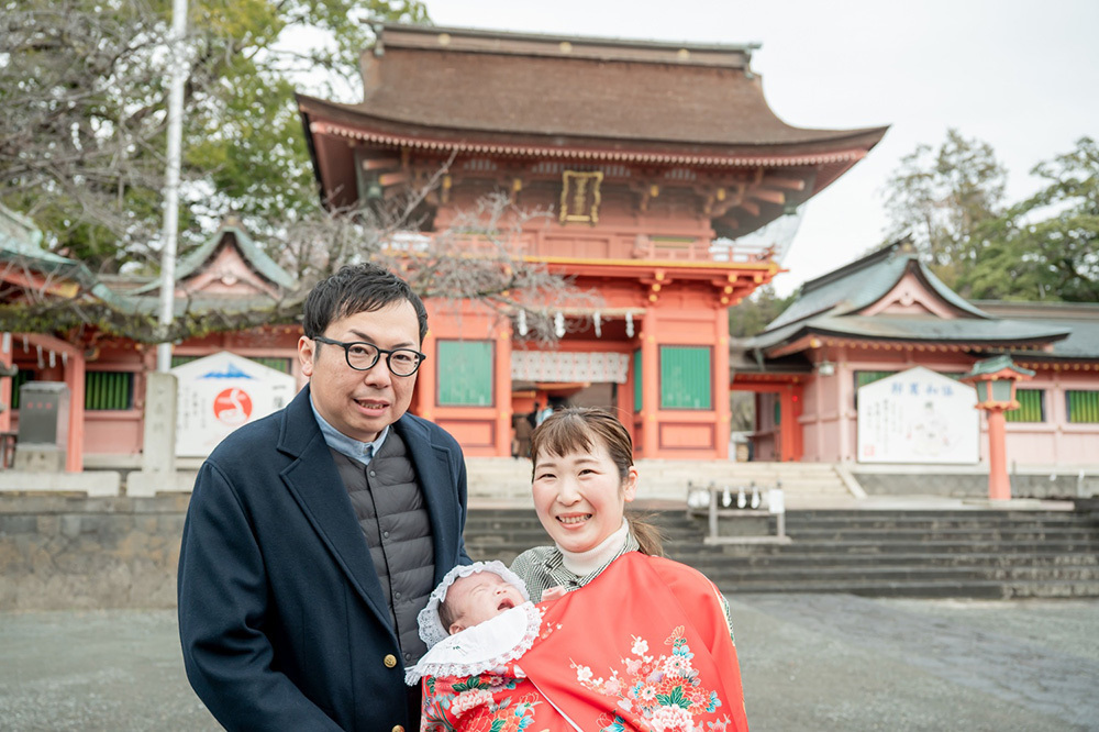 富士市の記念写真撮影・フィーノ富士店の富士宮浅間大社でのお宮参りの撮影