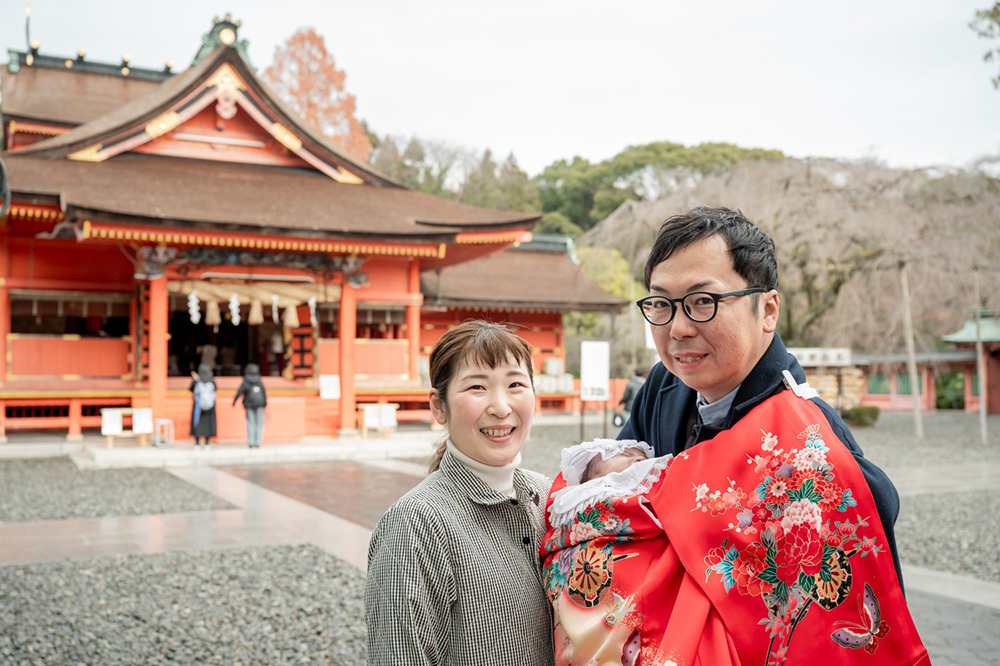富士市の記念写真撮影・フィーノ富士店の富士宮浅間大社でのお宮参りの撮影