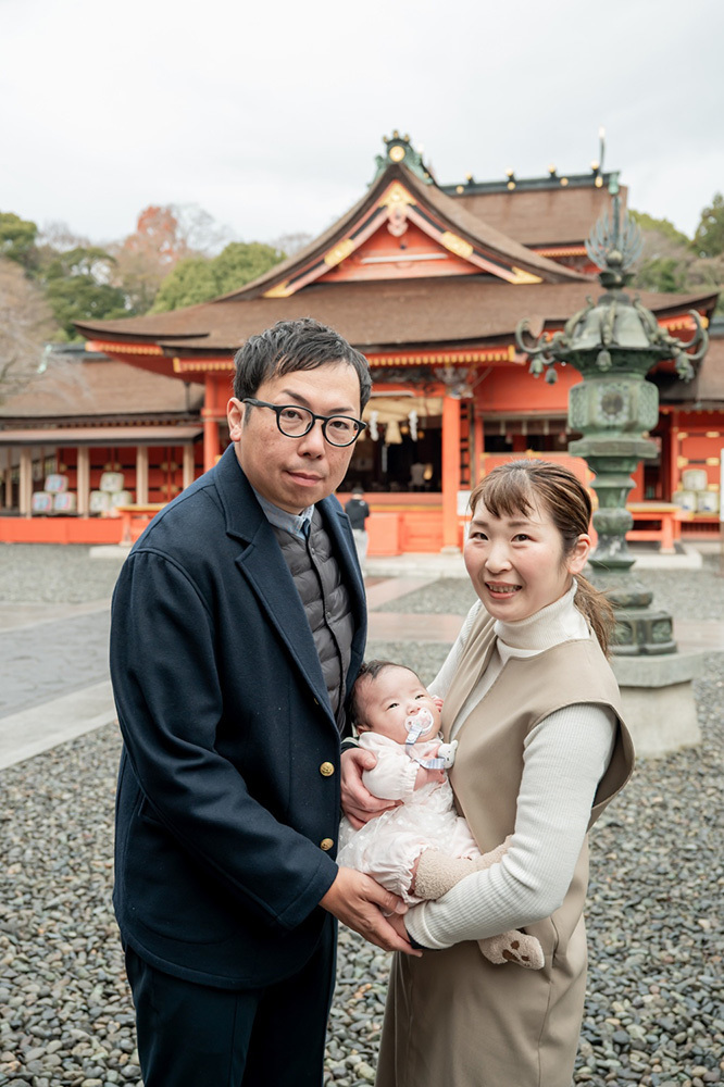 富士市の記念写真撮影・フィーノ富士店の富士宮浅間大社でのお宮参りの撮影