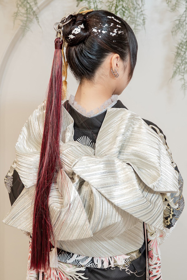 静岡のフィーノ記念日で撮影した成人式の記念写真のヘアメイク