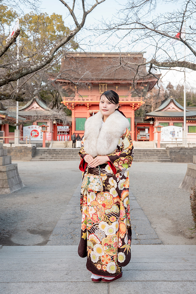 富士市の記念写真撮影・フィーノ富士店の富士宮浅間大社での成人式前撮りの撮影