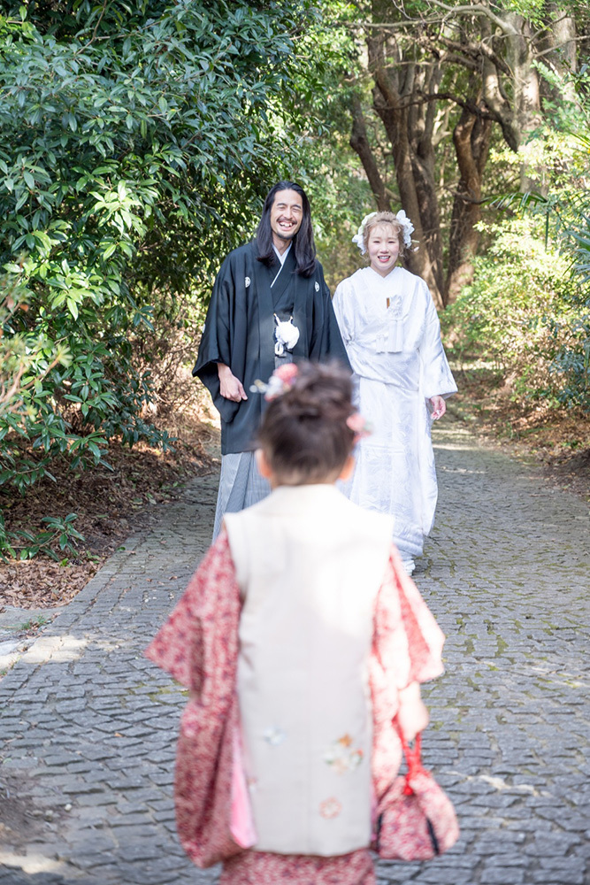 富士市の記念写真撮影・フィーノ富士店の静岡県立美術館での七五三の撮影