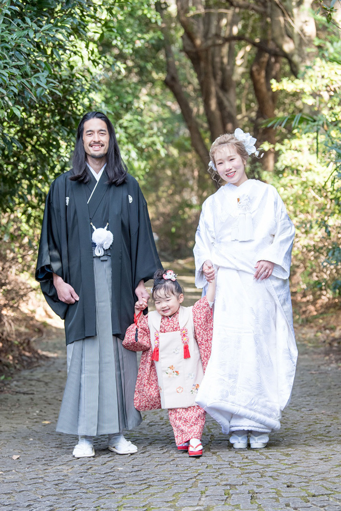 富士市の記念写真撮影・フィーノ富士店の静岡県立美術館での七五三の撮影