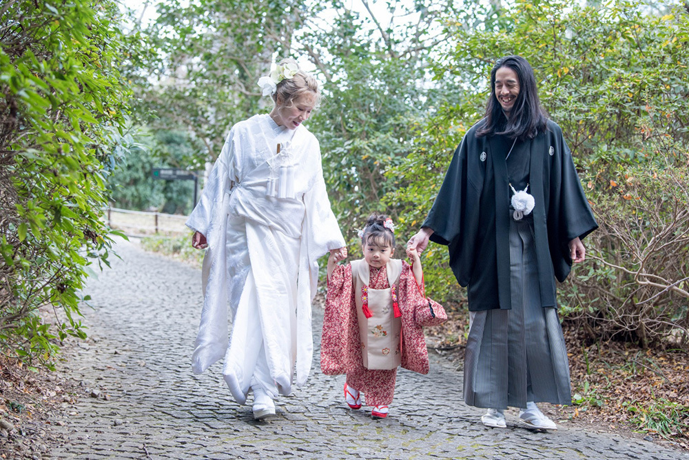 富士市の記念写真撮影・フィーノ富士店の静岡県立美術館での七五三の撮影