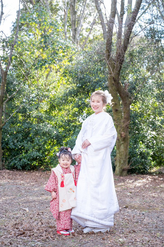 富士市の記念写真撮影・フィーノ富士店の静岡県立美術館での七五三の撮影