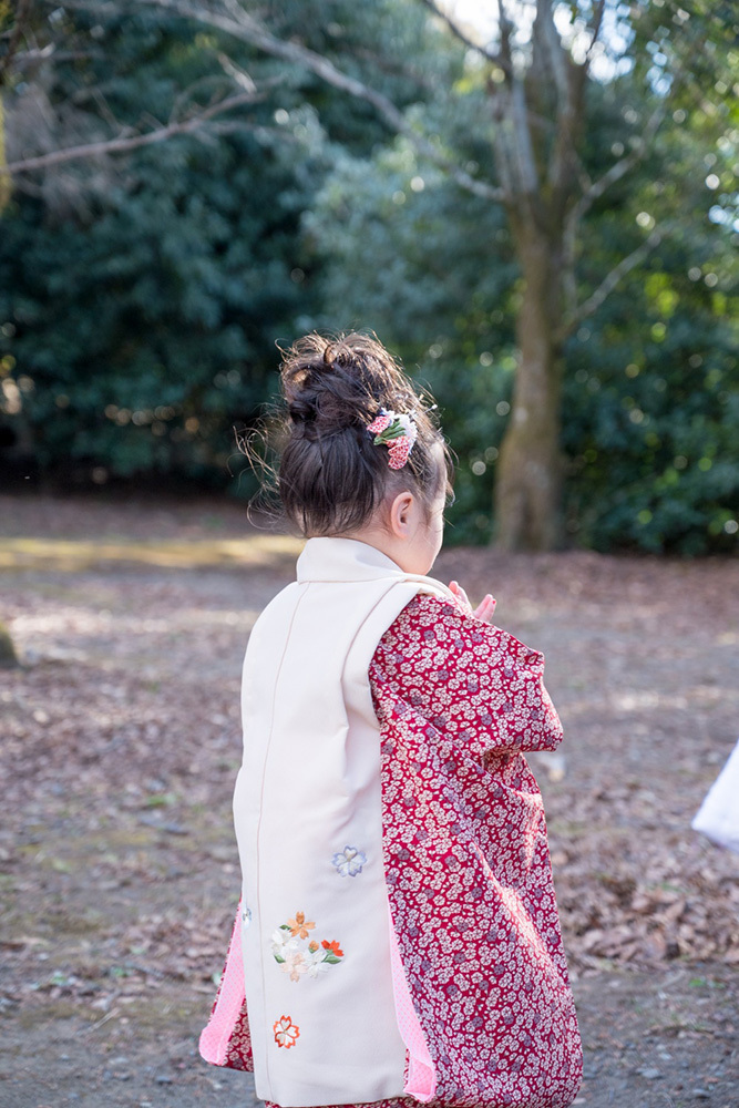 富士市の記念写真撮影・フィーノ富士店の静岡県立美術館での七五三の撮影