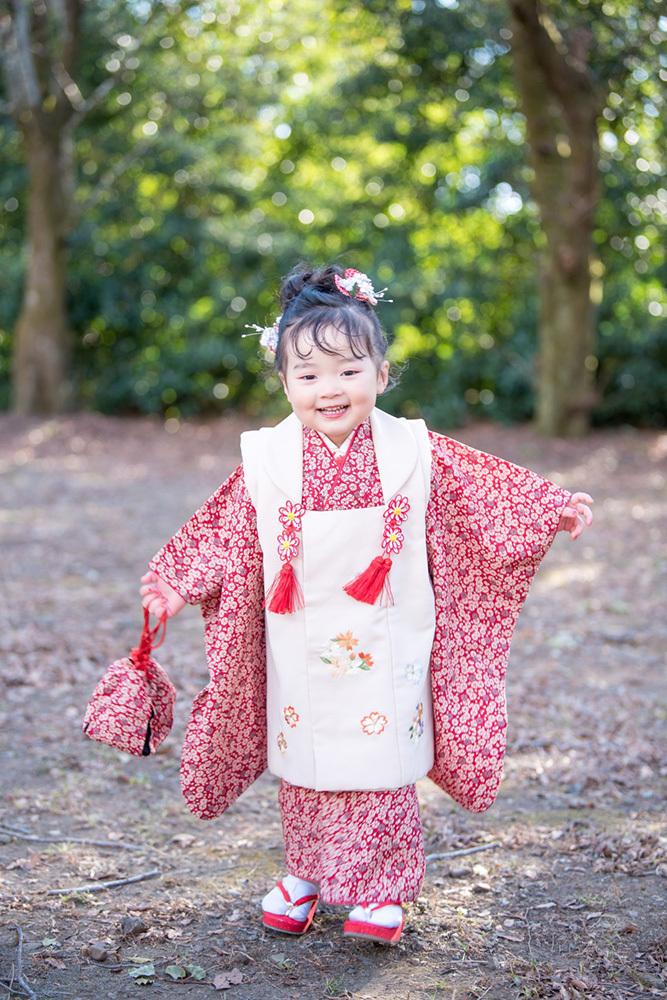 富士市の記念写真撮影・フィーノ富士店の静岡県立美術館での七五三の撮影