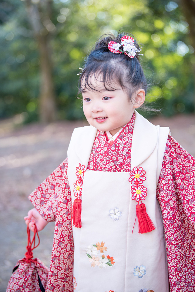 富士市の記念写真撮影・フィーノ富士店の静岡県立美術館での七五三の撮影