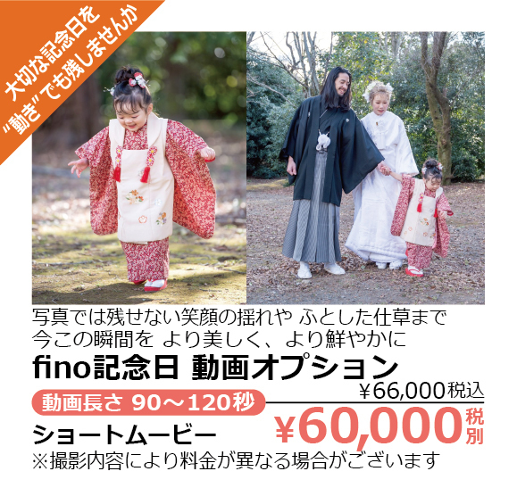 フィーノ記念日動画オプション